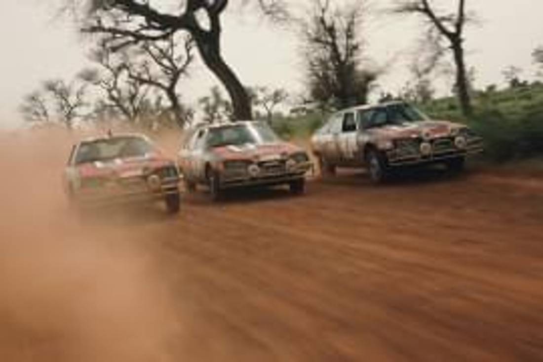 Citroën CX bei der Rallye Senegal