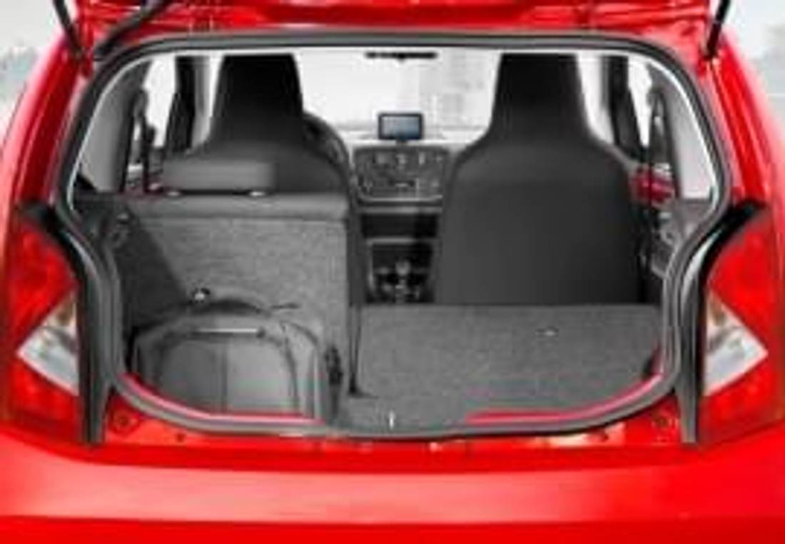 Blick in den Kofferraum des SEAT Mii