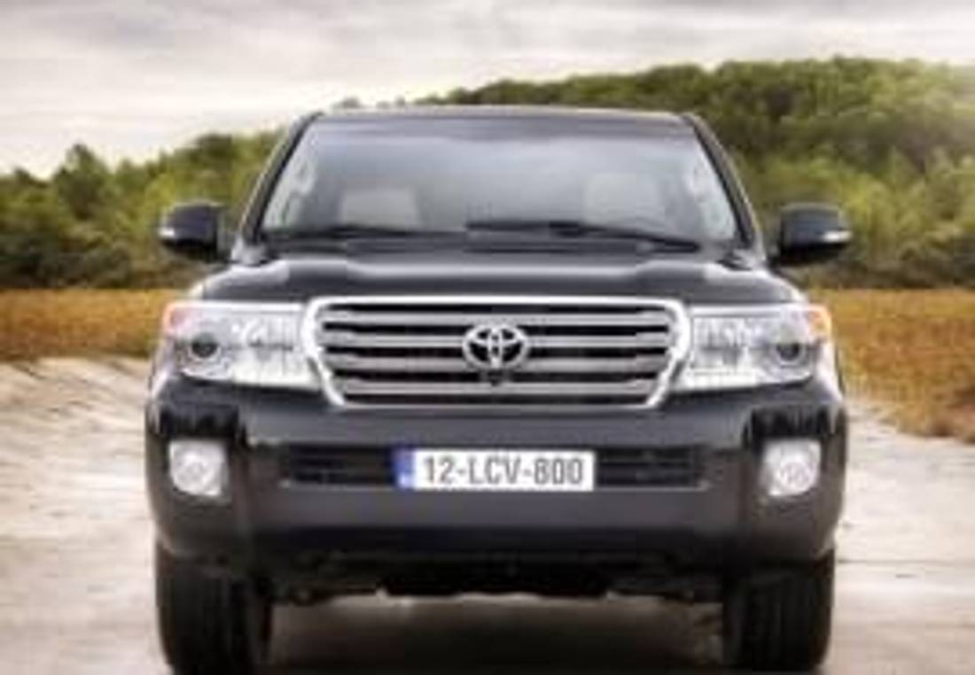 Toyota Land Cruiser elölnézet